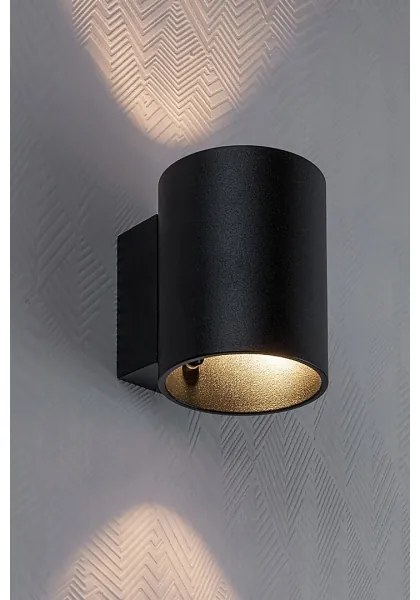 Rabalux 7020 - Nástenné svietidlo KAUNAS 1xG9/10W/230V čierna