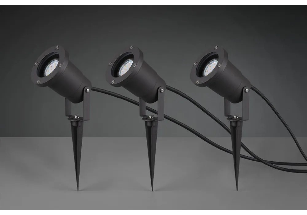 Vonkajšie svietidlo (výška 11 cm) Ubangi – Trio