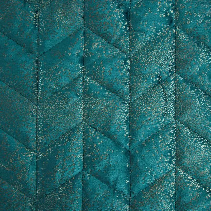 Dekorstudio Luxusný zamatový prehoz AGATA v tyrkysovej farbe Rozmer prehozu (šírka x dĺžka): 220x240cm