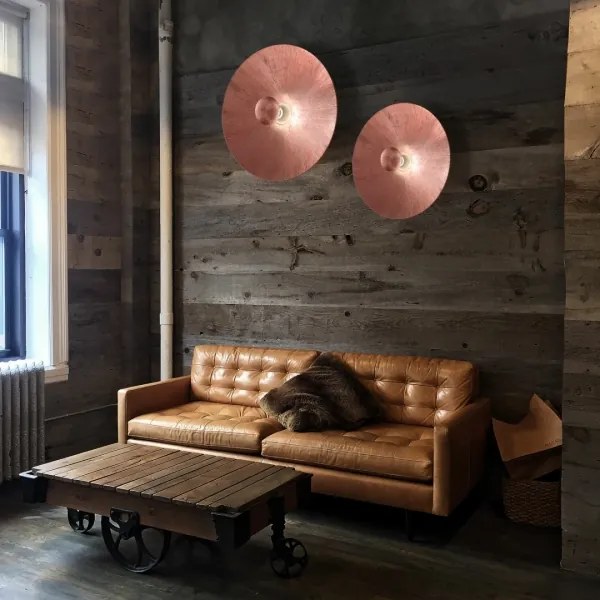 Kolarz A1306.61XL.3.SunCu - Nástenné svietidlo MOON 1xE27/100W/230V medená