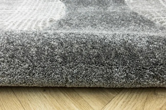 Koberec Kandy N390A sivý / modrý