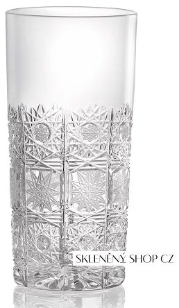 Aurum Crystal Brúsené poháre 350 ml, 6 ks