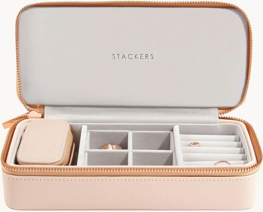 Cestovná šperkovnica Blush & Rose Gold