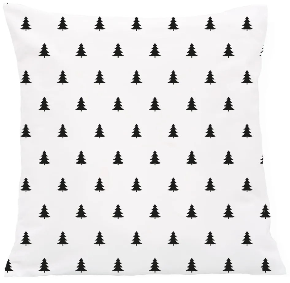 Eulenschnitt Ľanový poťah na vankúš Fir Trees 40 x 40 cm