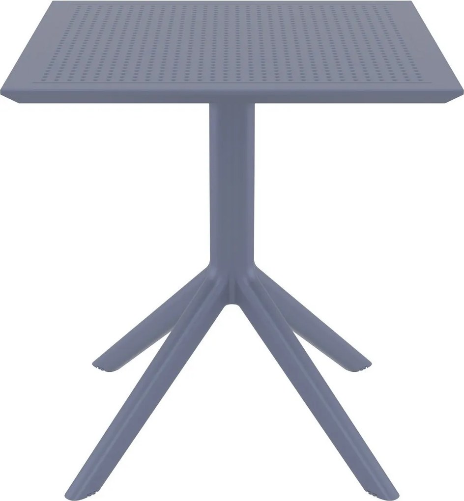 SKY 70 záhradný stôl dark grey