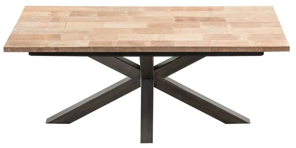 Stôl Vince 200 x 100 x 79 black&natural