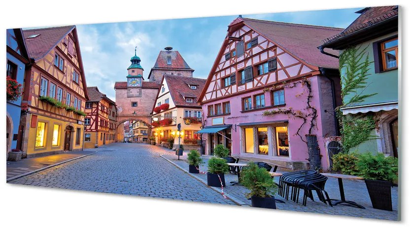 Obraz na akrylátovom skle Germany staré mesto 120x60 cm