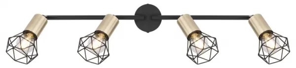 Globo 54802S-4AB - Bodové svietidlo XARA 4xE14/40W/230V