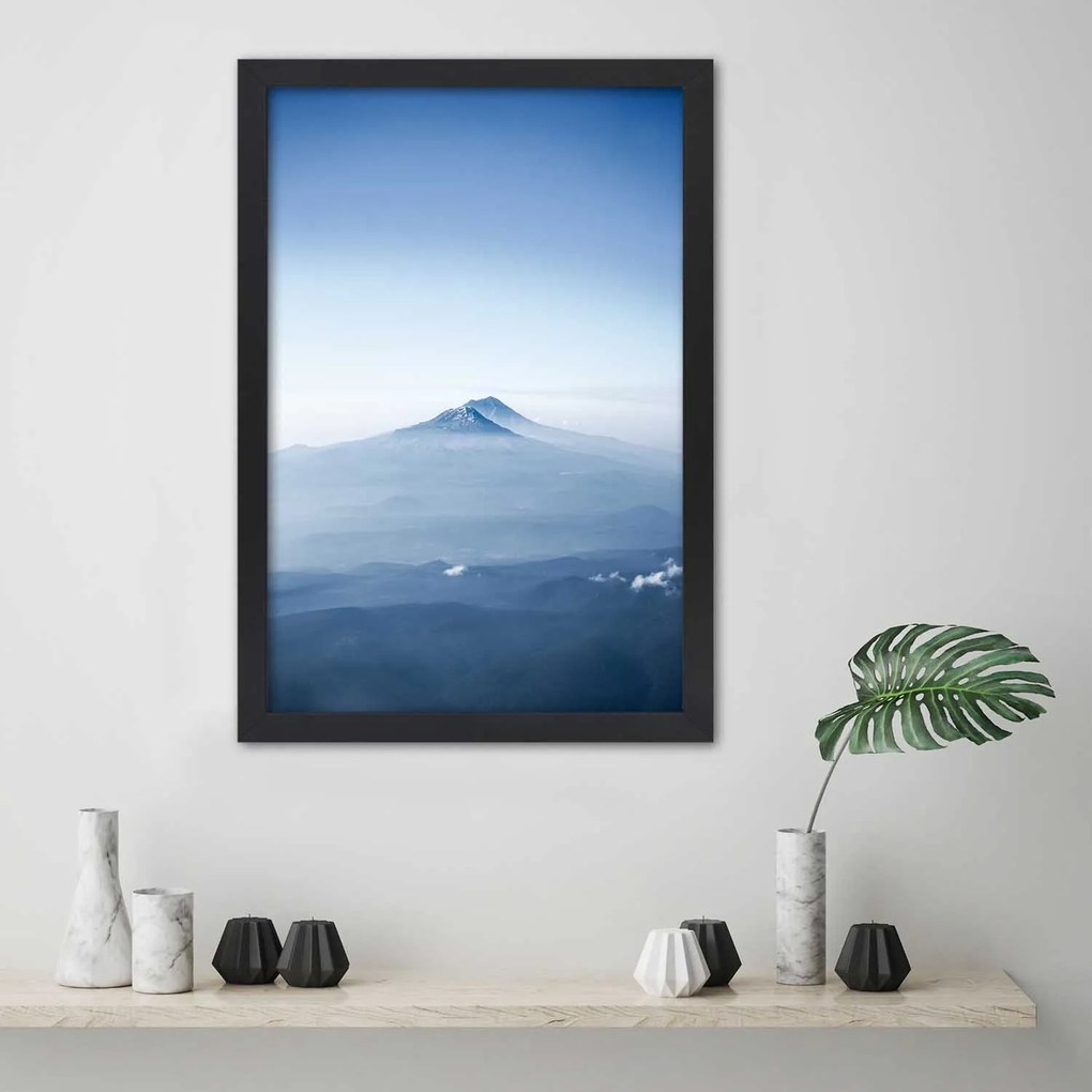 Gario Plagát Pohľad na vrcholky hôr Farba rámu: Bez rámu, Rozmery: 40 x 60 cm