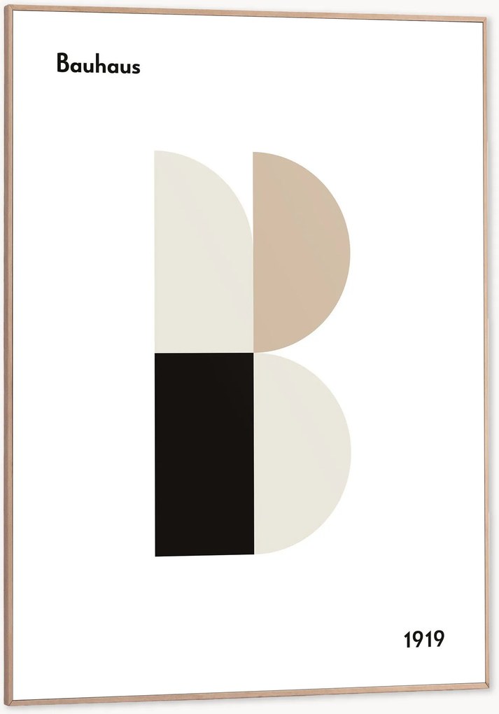 Nástenná dekorácia v ráme Bauhaus Roundings