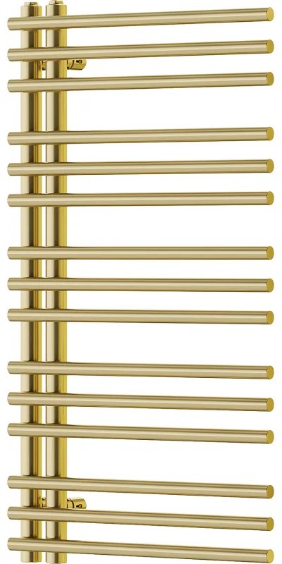 Mexen Neptun, vykurovacie teleso 900x500 mm, 291 W, zlatá lesklá, W101-0900-500-00-50