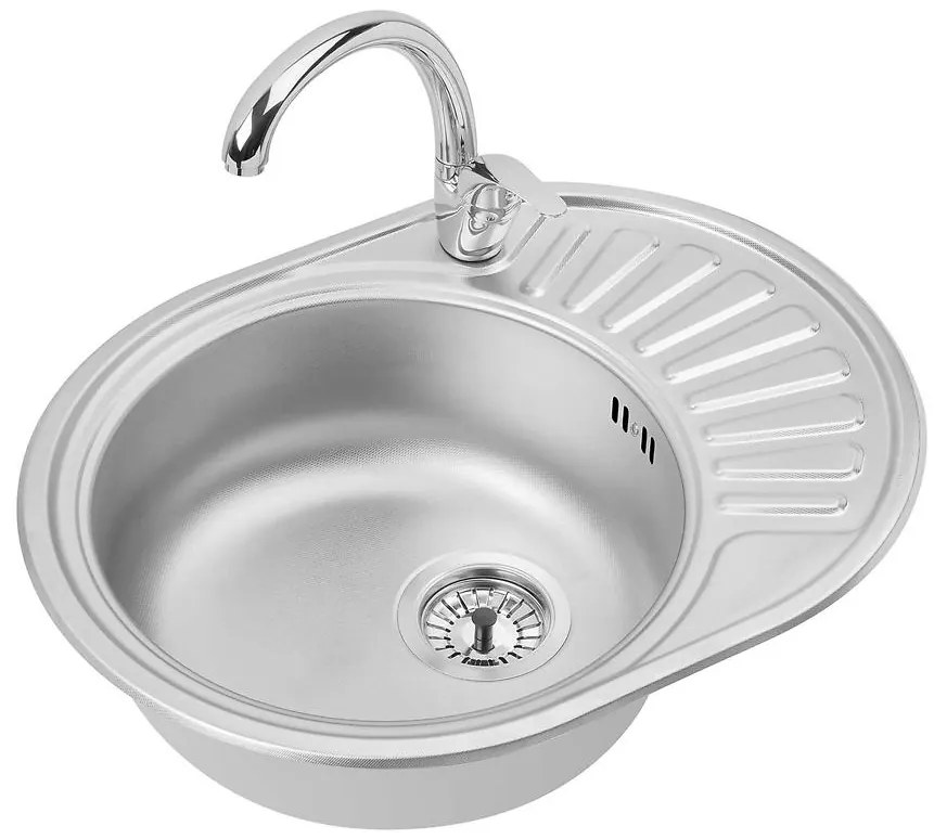 Jednokomorový drez Aston 40 + batéria 570 x 440