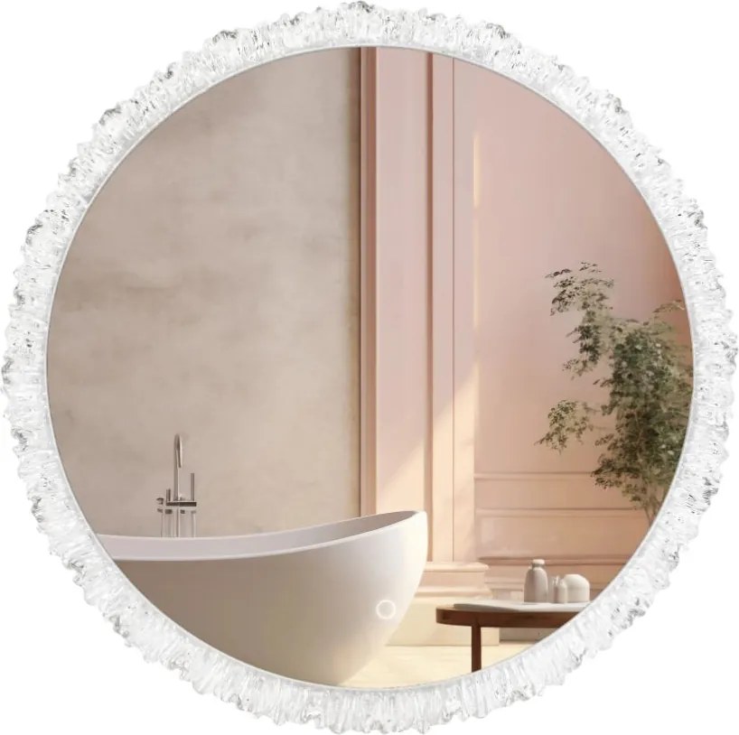 Rea Rea, nástenné LED zrkadlo, okrúhle, 60cm, HOM-01503