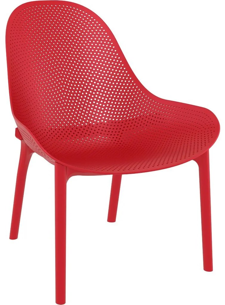 SKY LOUNGE záhradné kreslo red