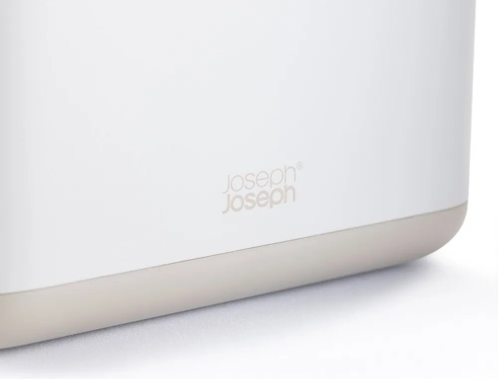 Béžový plastový stojan na zubné kefky EasyStore – Joseph Joseph