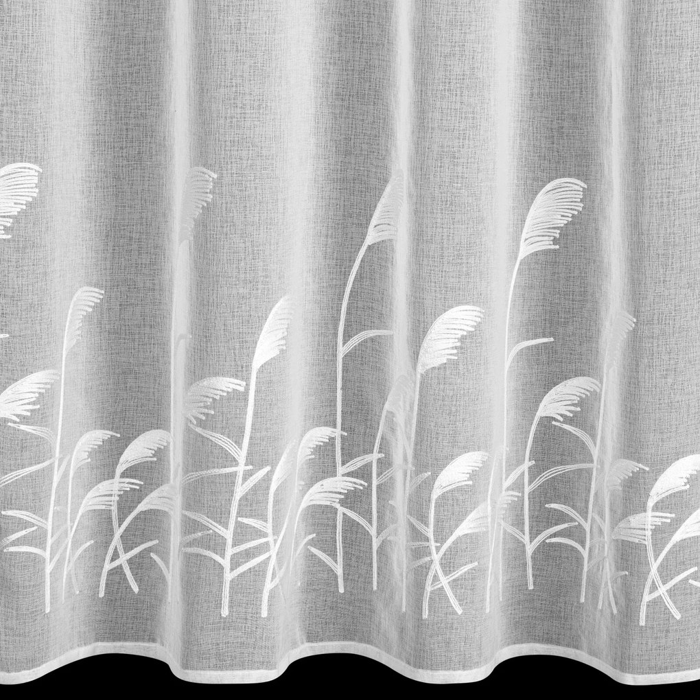 ZÁCLONA NA KRÚŽKOCH TASHA 140X250 CM VZOROVANÁ