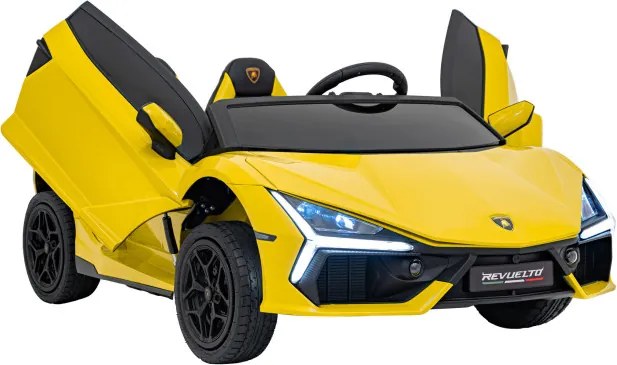 Elektrické autíčko Lamborghini Revuelto XL STRONG žlté