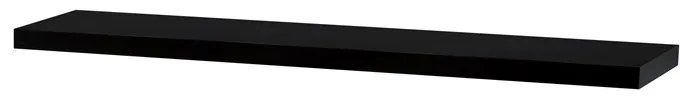 Autronic BONTEC Polička, mdf, čierna, P-002 BK Farba: Čierna