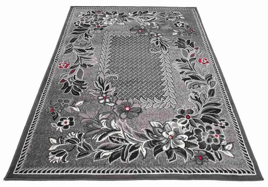 Kusový koberec PP Iman šedý 120x170cm