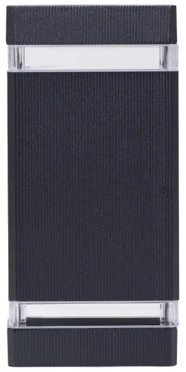 Vonkajšie nástenné svietidlo NIZZA 2xGU10/35W/230V IP65