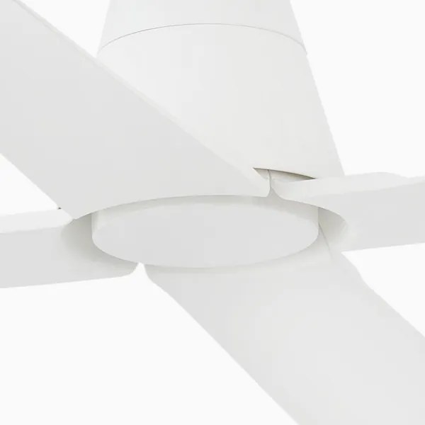 FARO 33480 - Stropný ventilátor TYPHOON IP44 pr. 130 cm biela + diaľkové ovládanie