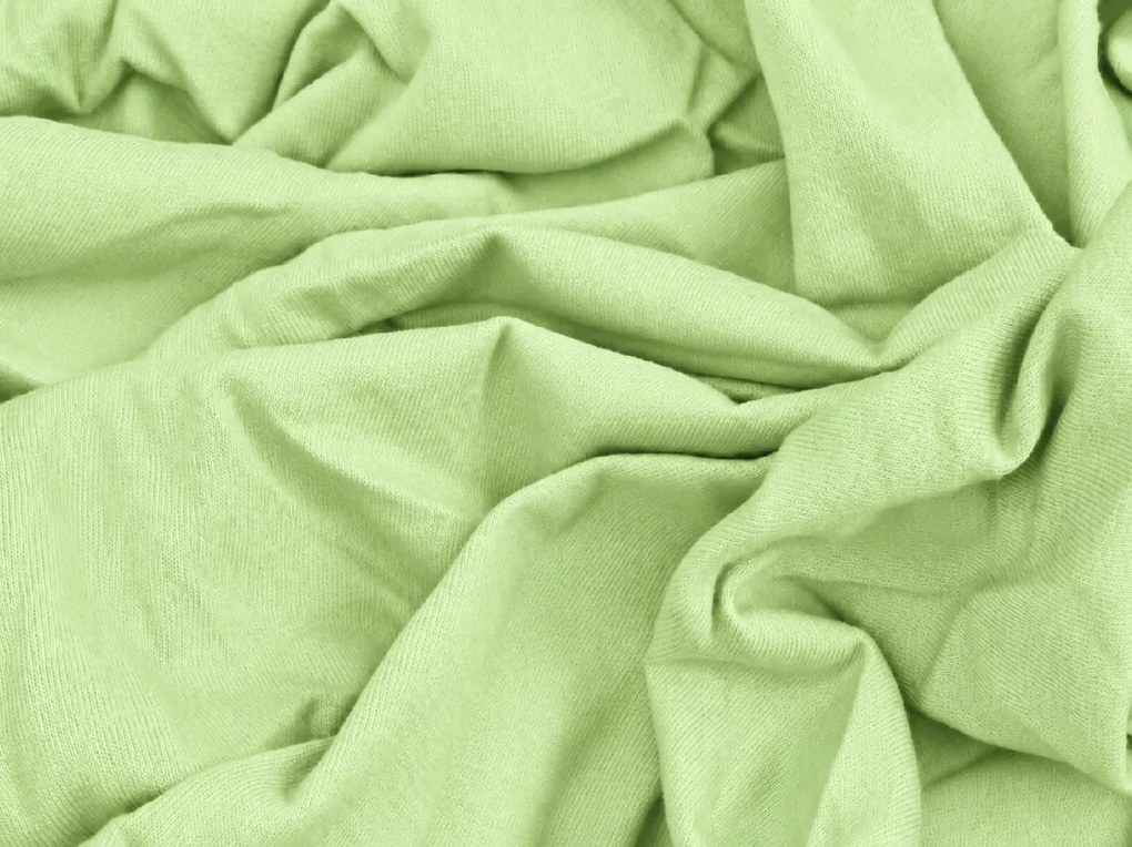 Jersey plachta EXCLUSIVE svetlozelená 90 x 200 cm