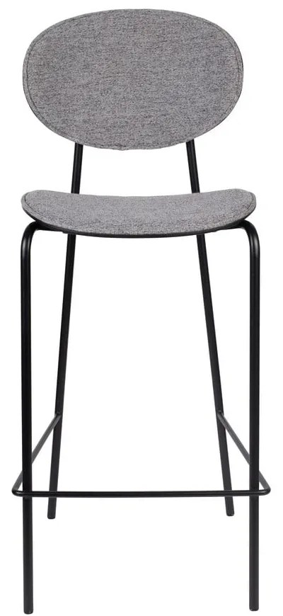 Sivé barové stoličky v súprave 2 ks 96 cm Donny – White Label