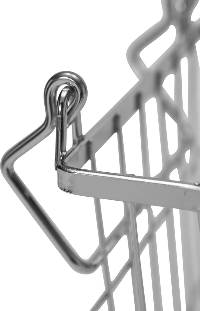 House Doctor Kovový košík TAW Chrome 32 cm