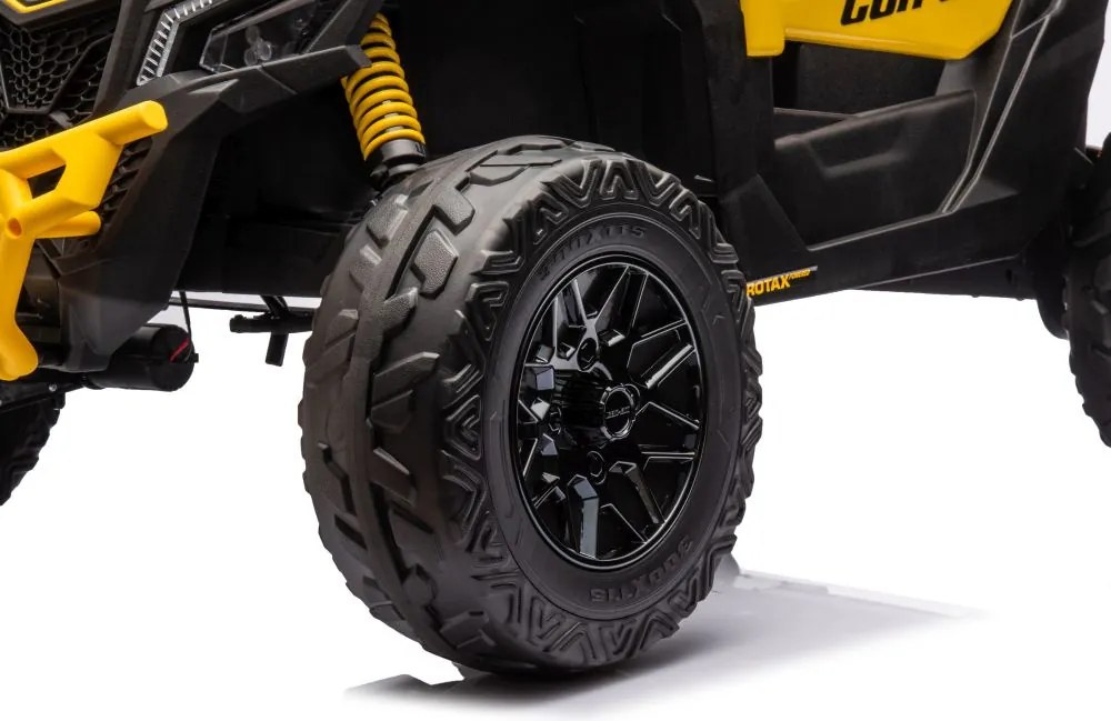 LEAN CARS Elektrická bugina Can-am DK-CA003 žltá