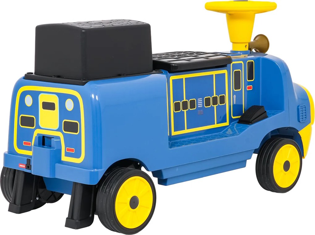 Ramiz Modrá vlaková lokomotíva Station Modrá