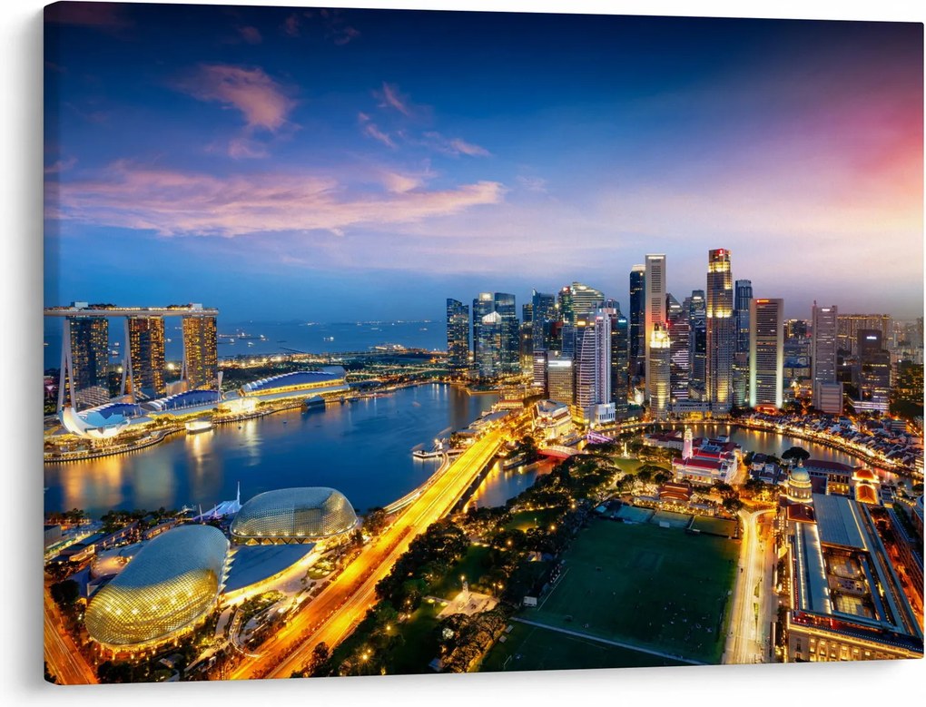 Obraz - Singapur, Ázia (70x50 cm)