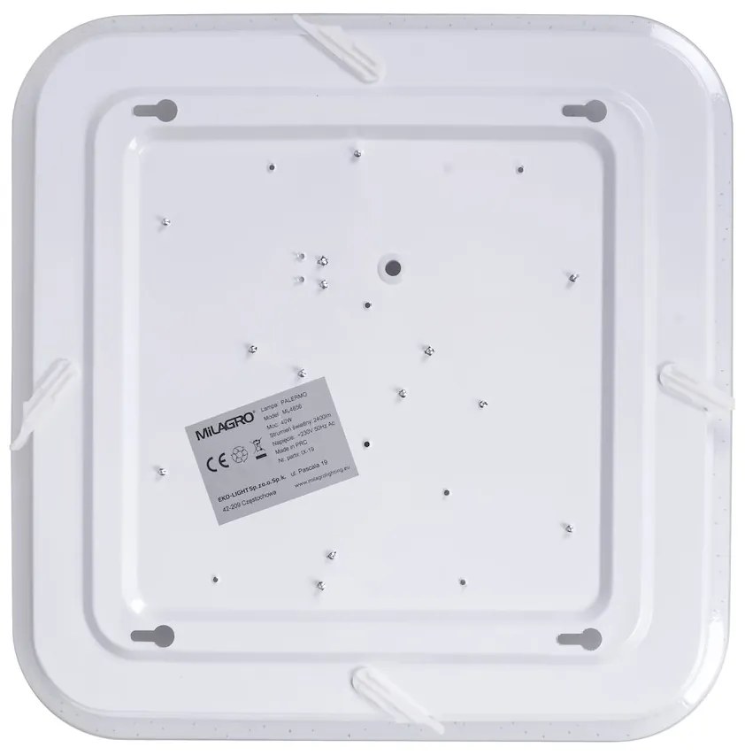 Stropné LED svietidlo Palermo, 1x LED 33w, 3000-6000k, w, s ovládačom