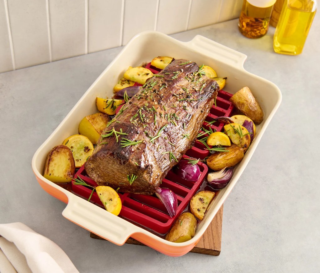 2 silikónové vložky na rošt na pečenie