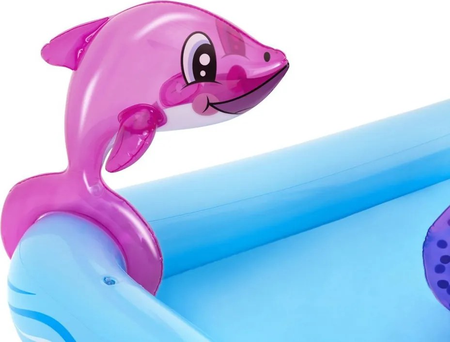 BESTWAY Detský bazén Bestway, detské ihrisko, akvárium + šmykľavka 53052