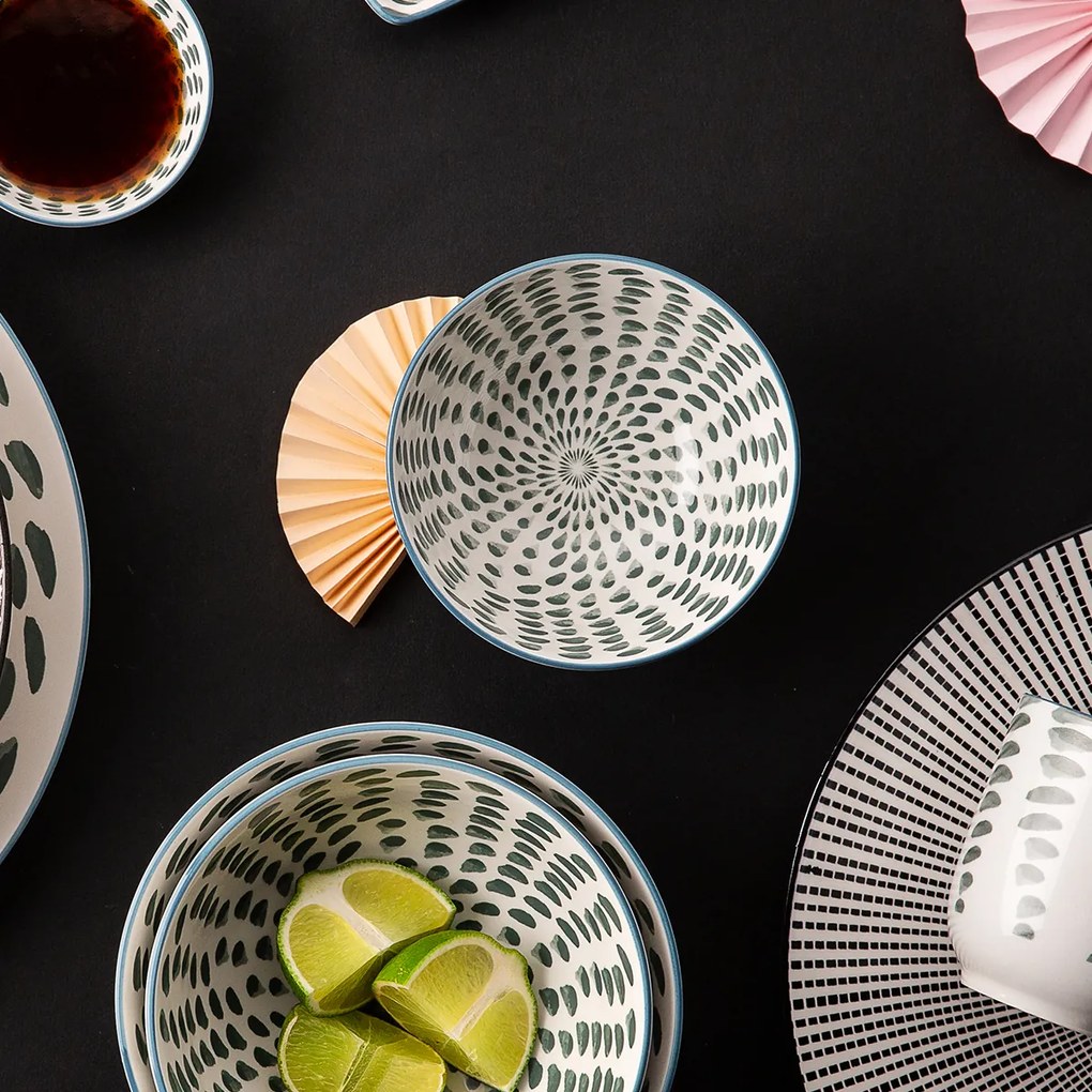 Porcelánový set 24 ks – Gaya Elements Water - W0094