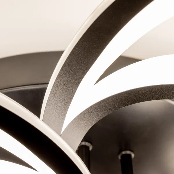 Brilagi - LED Stmievateľný prisadený luster TWIST LED/125W/230V 3000-6500K + DO