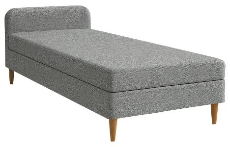 Čalúnená válenda BRISBANE 110x200 cm šedá