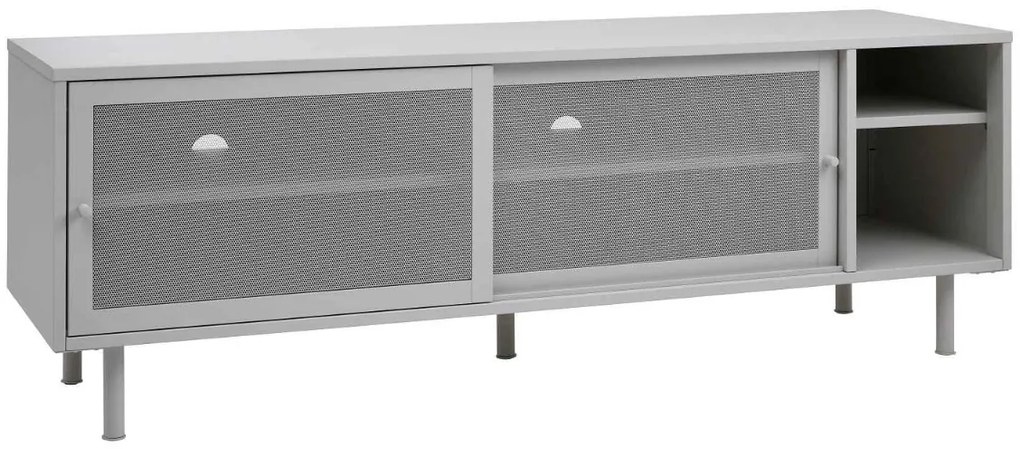 Dizajnový TV stolík Taiyanna 160 cm sivý