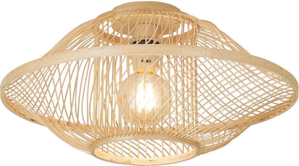 XXXLutz STROPNÉ SVIETIDLO, 50/25 cm Good & Mojo - Online Only bytové doplnky - 004315009507