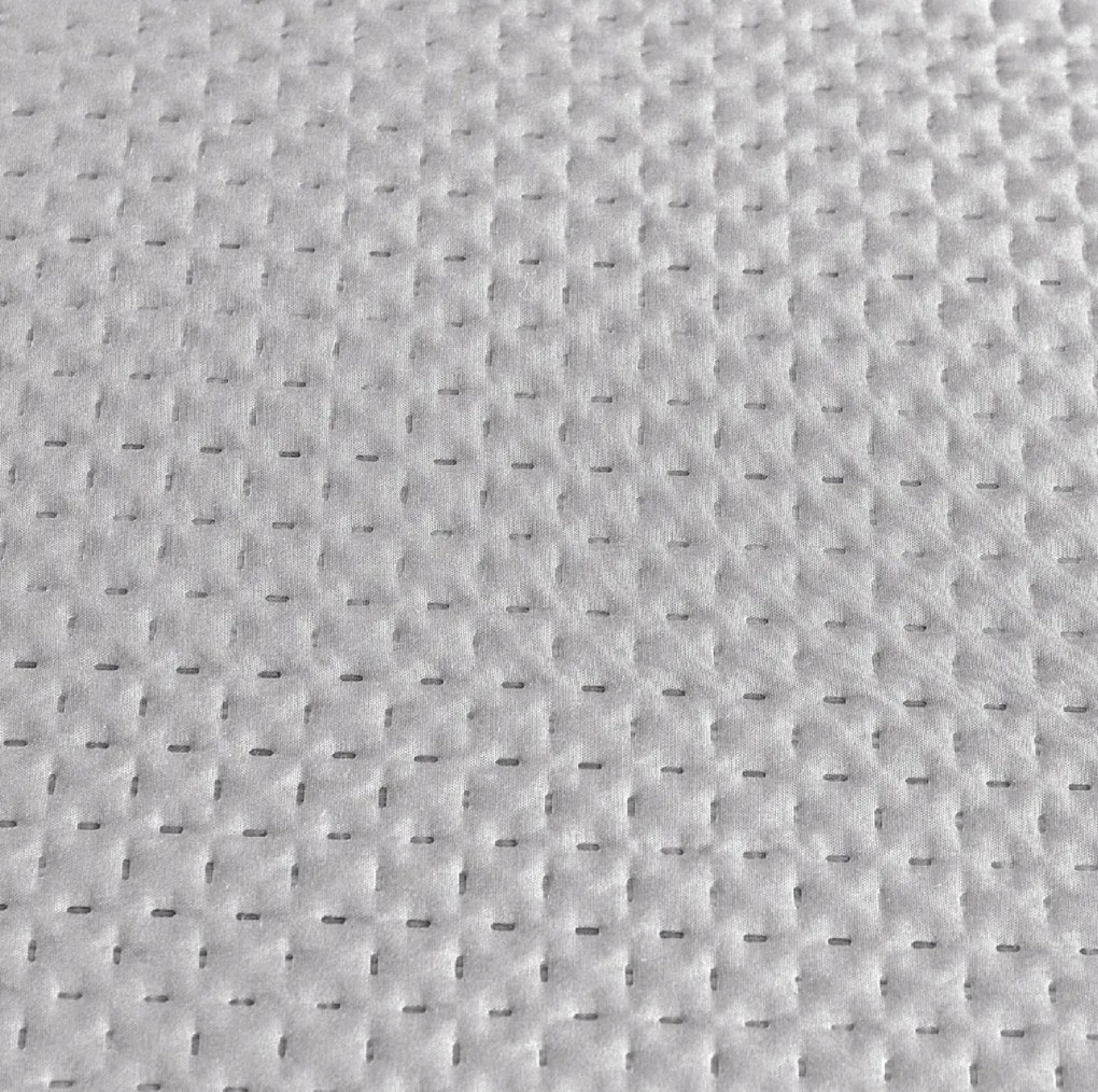 Prehoz na posteľ MONTEGO, svetlosivý Rozmer: 200 x 220 cm