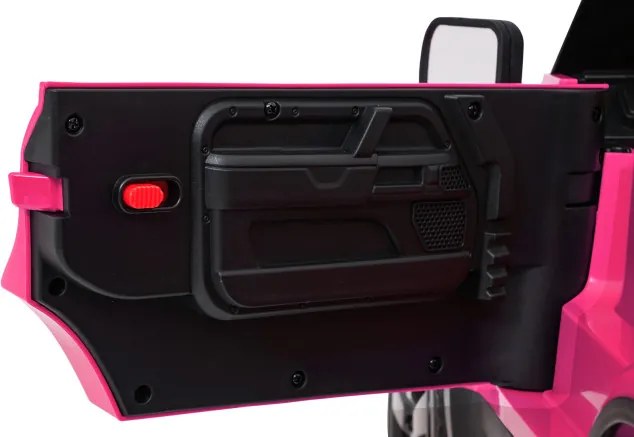 Elektrické autíčko Land Rover Defender ružové