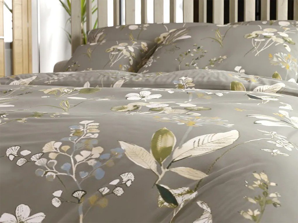 Obliečky z mikrovlákna MOLIRI sivohnedé Rozmer obliečky: 70 x 90 cm | 140 x 200 cm