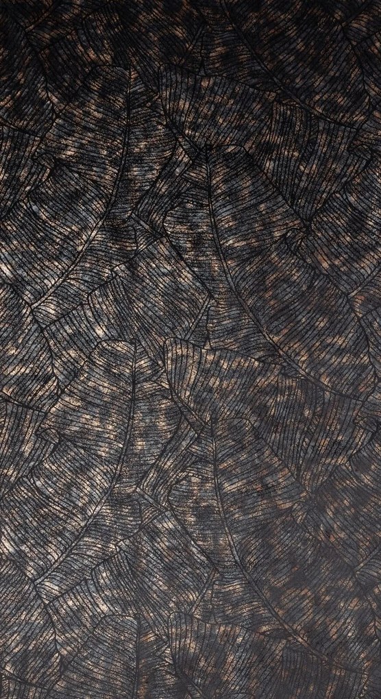 ZATEMŇOVACÍ ZÁVES NA PÁSKE TULIA 135X270 CM VZOROVANÁ