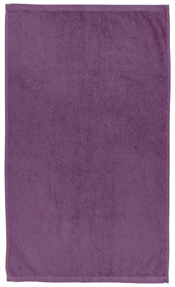 Fialový rýchloschnúci/froté bavlnený uterák 50x85 cm Quick Dry – Catherine Lansfield