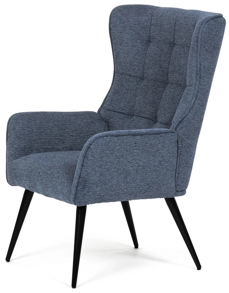 Relaxačné kreslo 315 BLUE2, tmavomodré