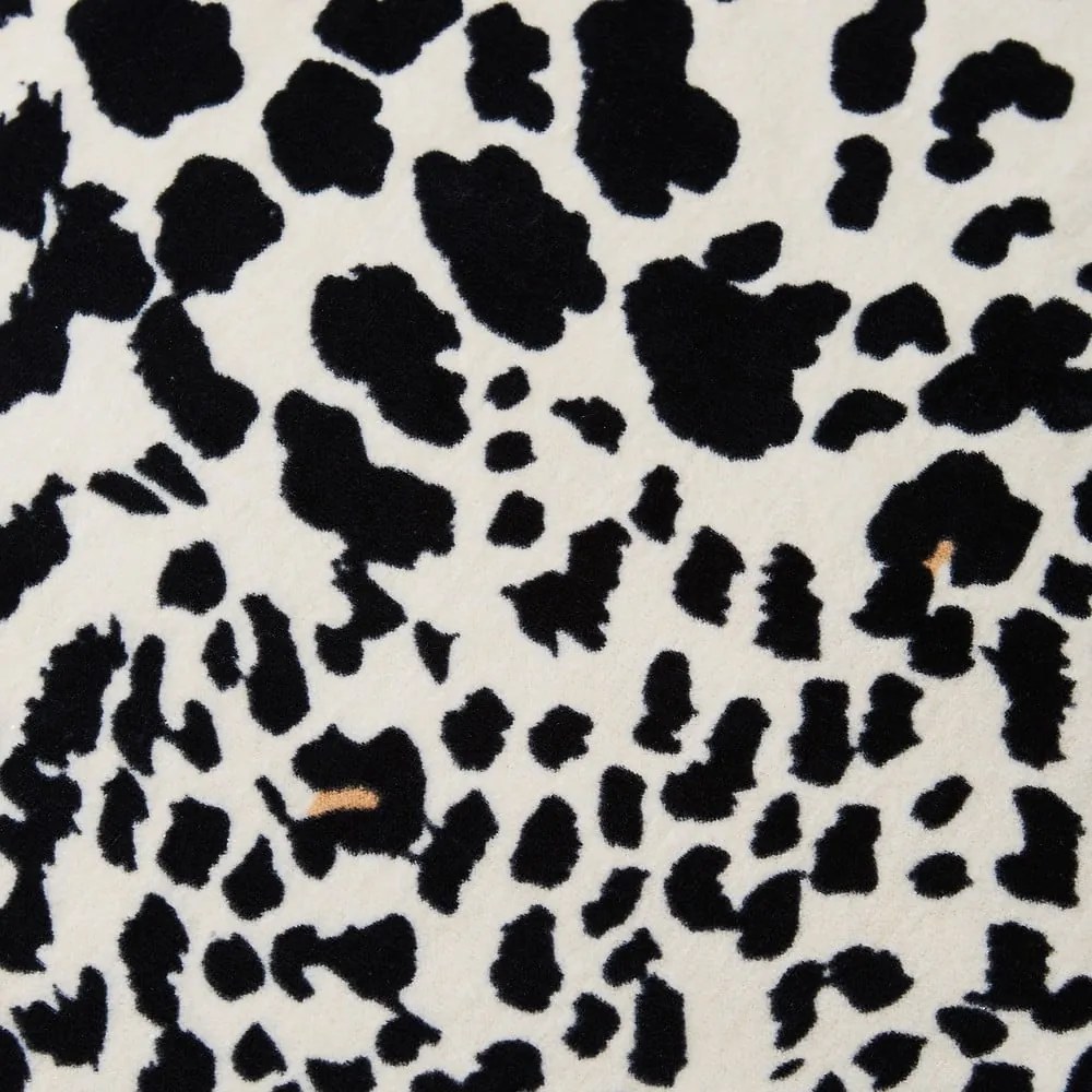 Čierno-béžová bavlnená plážová osuška 78x200 cm Leopard – Catherine Lansfield