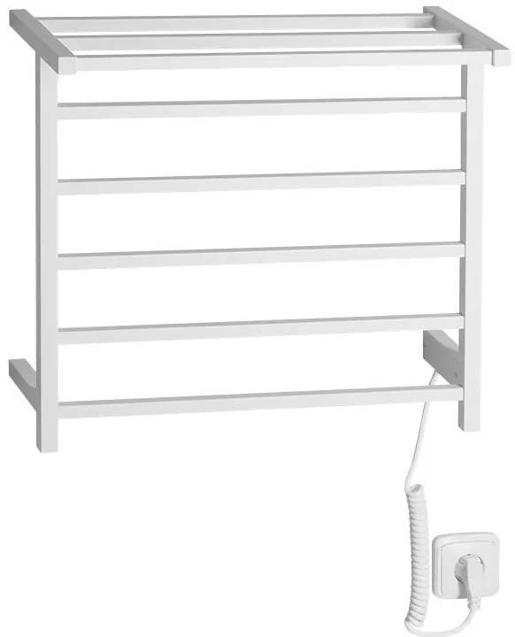 Sapho Sapho, ELZOR Elektrický sušiak uterákov 500x470mm, 60W, biela matná, EB500