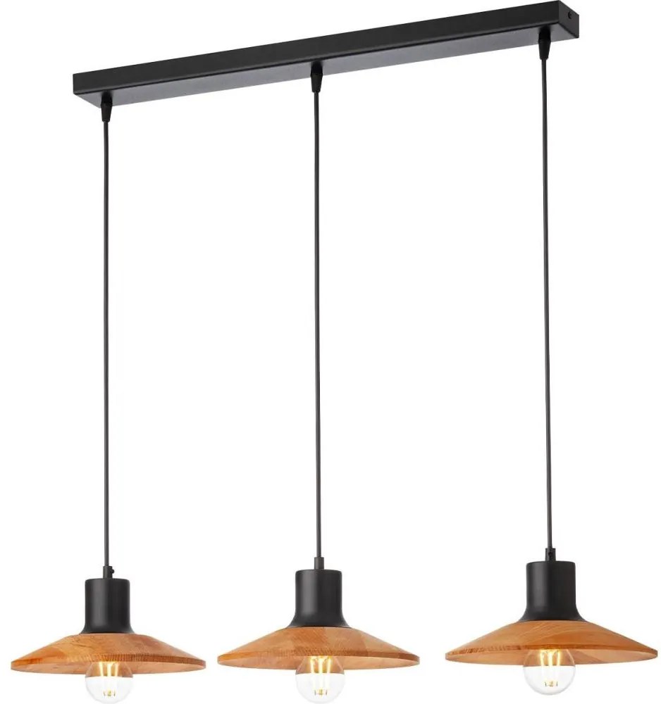 Redo 01-4056 - Luster na lanku FRESNO 3xE27/42W/230V