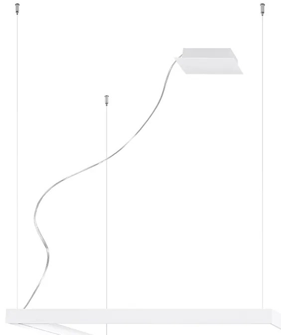Závesné LED svietidlo Nelya m, 1x LED 50w, 4000k, w