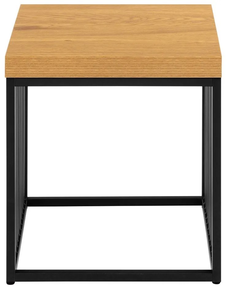 Odkladací stolík s doskou v dubovom dekore 40x40 cm Strington – Actona